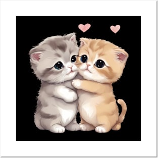 Scottish Fold Kitten Posters and Art